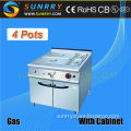 Professional stainless steel food warmer showcase container machine for sale